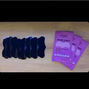 Danielle Creations Hyaluronic Acid Nose Strips - Black
